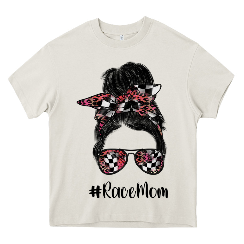 Race Mom Heavy Core Tee by SublimationCraftShop | Teevron