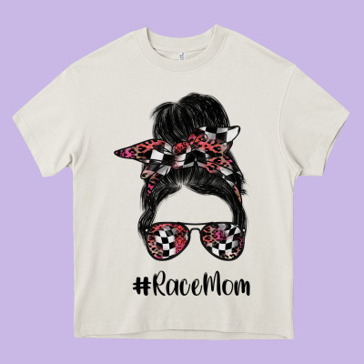 Race Mom Heavy Core Tee Designed By Sublimationcraftshop