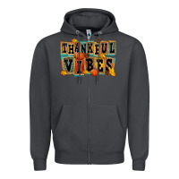 Smoke thankful vibes Zipper Hoodie - FaDigitalArtStudio