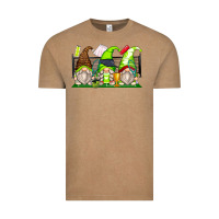 Vintage Coffee tennis gnomes Vintage Tee - Zillion Design Studio