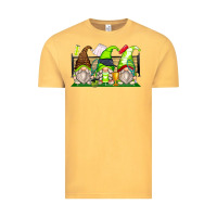 Vintage Mustard tennis gnomes Vintage Tee - Zillion Design Studio
