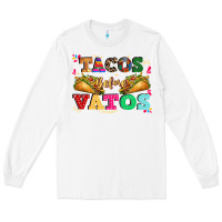 White tacos before vatos Long Sleeve Tee - CTS Tumbler Store