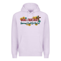 Lilac god fidence Premium Hoodie - MaliasSmallBusiness