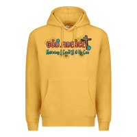 Mustard god fidence Premium Hoodie - MaliasSmallBusiness