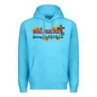 Ocean Blue god fidence Premium Hoodie - MaliasSmallBusiness