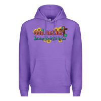 Purple god fidence Premium Hoodie - MaliasSmallBusiness