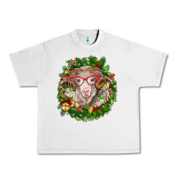 Lunar Rock Christmas merino Urban Heavy Tee - BarkalooDesign