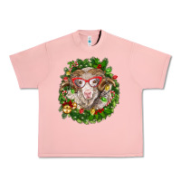 Salmon Christmas merino Urban Heavy Tee - BarkalooDesign