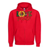 Red love mexico Zipper Hoodie - HRA Design Shop