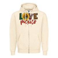 Sandshell love mexico Zipper Hoodie - HRA Design Shop