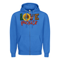 True Royal love mexico Zipper Hoodie - HRA Design Shop