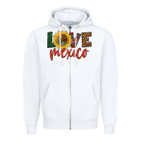White love mexico Zipper Hoodie - HRA Design Shop