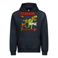 Navy roaring into 2nd grade Urban Hoodie - BundleAndBundleShop