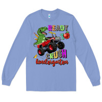 Colony Blue ready to crush kindergarten Long Sleeve Tee - Zillion Design Studio