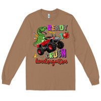 Toasted Coconut ready to crush kindergarten Long Sleeve Tee - Zillion Design Studio