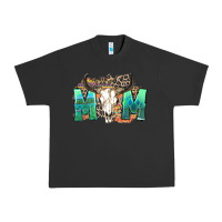 Pigment Black mom with bull skull Urban Heavy Tee - Zillion Design Studio