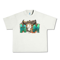 Pistachio mom with bull skull Urban Heavy Tee - Zillion Design Studio
