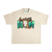 Sandshell mom with bull skull Urban Heavy Tee - Zillion Design Studio