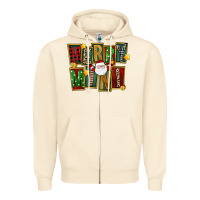 Sandshell Christmas merry mini Zipper Hoodie - FaDigitalArtStudio