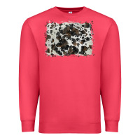 Cardinal cowhide background Premium Sweatshirt - BarkalooDesign