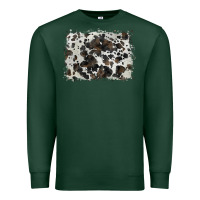 Sports Green cowhide background Premium Sweatshirt - BarkalooDesign