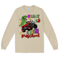 Mushroom ready to crush preschool Long Sleeve Tee - Zillion Design Studio