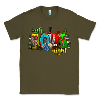 Army Green oh holy night Classic Tee - CowhideDigitalArt