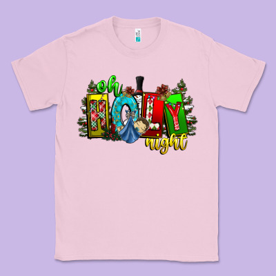 Oh Holy Night Classic Tee Designed By Cowhidedigitalart