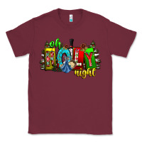 Burgundy oh holy night Classic Tee - CowhideDigitalArt