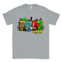 Heather Grey oh holy night Classic Tee - CowhideDigitalArt