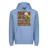Colony Blue kindness is free sprinkle Premium Hoodie - NancyCooperArtShop