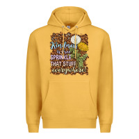 Mustard kindness is free sprinkle Premium Hoodie - NancyCooperArtShop