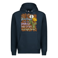 Navy kindness is free sprinkle Premium Hoodie - NancyCooperArtShop