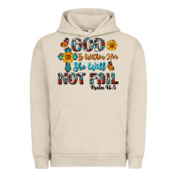 Pigment French Oak god is within her she will not fail Urban Hoodie - BundleAndBundleShop