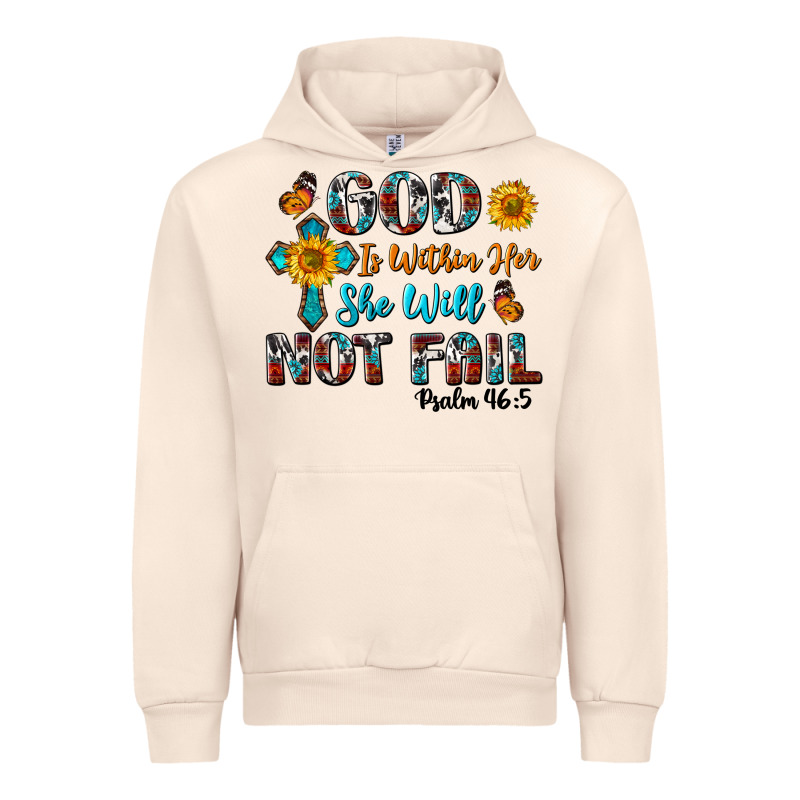 God Is Within Her She Will Not Fail Urban Hoodie by BundleAndBundleShop | Teevron