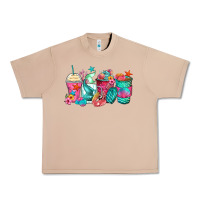 Burro mermaid tail coffee cups Urban Heavy Tee - Zillion Design Studio