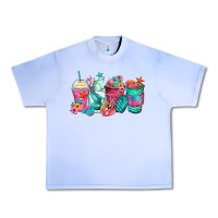 Grape Ice mermaid tail coffee cups Urban Heavy Tee - Zillion Design Studio