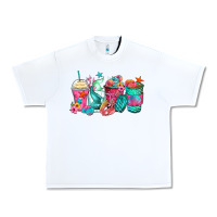 White mermaid tail coffee cups Urban Heavy Tee - Zillion Design Studio