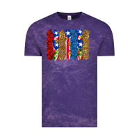 Cloud Purple puerto rico republic brushstrokes Vintage Tee - RanaPortraitStore