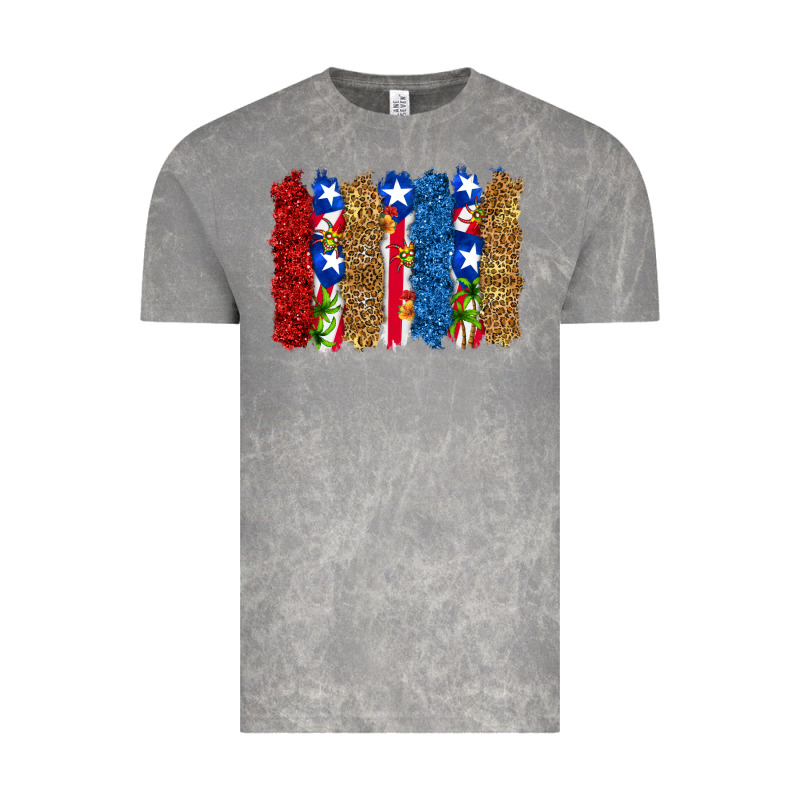 Puerto Rico Republic Brushstrokes Vintage Tee by RanaPortraitStore | Teevron