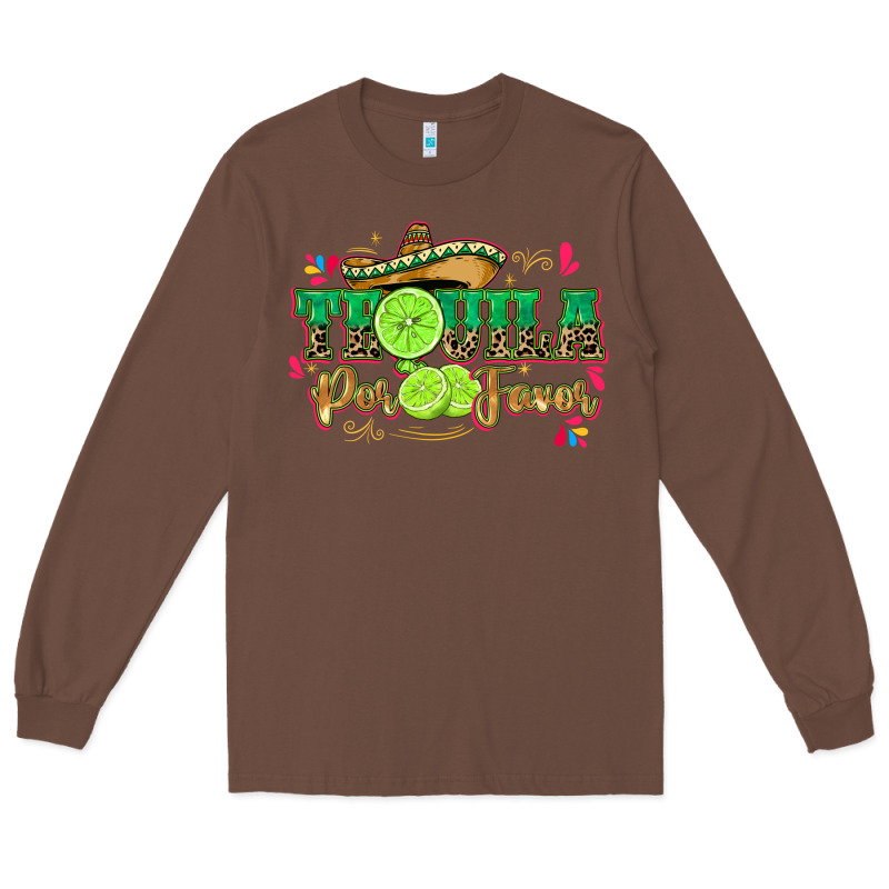 Tequila Por Favor Long Sleeve Tee by CTS Tumbler Store | Teevron