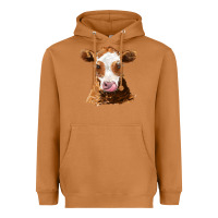 Meerkat guernsey cow Heavyweight Hoodie - AdoDesignShop