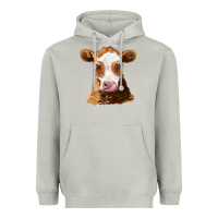 Moon Dust guernsey cow Heavyweight Hoodie - AdoDesignShop