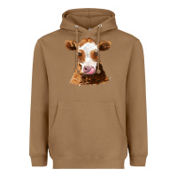 Toasted Coconut guernsey cow Heavyweight Hoodie - AdoDesignShop