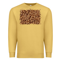 Antique Gold leopard background Premium Sweatshirt - BarkalooDesign