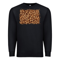 Black leopard background Premium Sweatshirt - BarkalooDesign