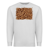 Dove Grey leopard background Premium Sweatshirt - BarkalooDesign