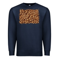 Navy leopard background Premium Sweatshirt - BarkalooDesign