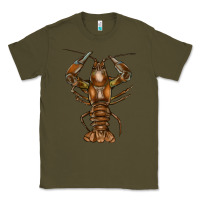 Army Green crawfish Classic Tee - FaDigitalArtStudio