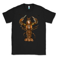Black crawfish Classic Tee - FaDigitalArtStudio